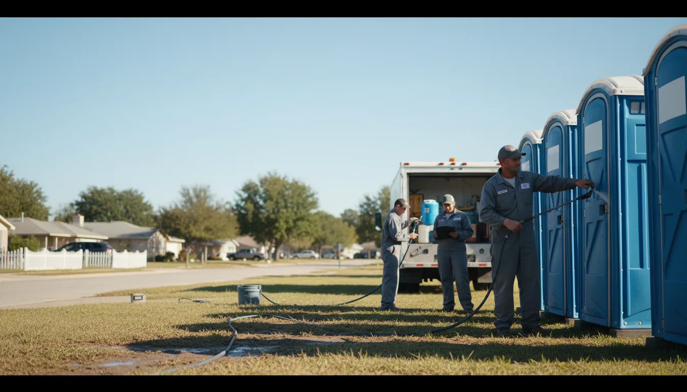 Long-Term Portable Toilet Rental in Orosi, CA near me